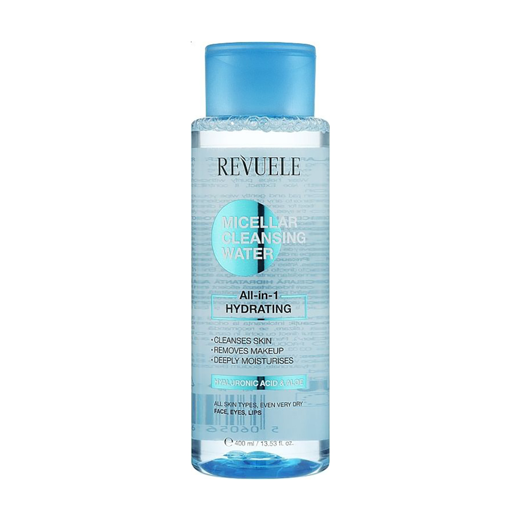 Зволожувальна міцелярна вода Revuele Micellar Cleansing Water All-In-1 Hydrating, 400 мл